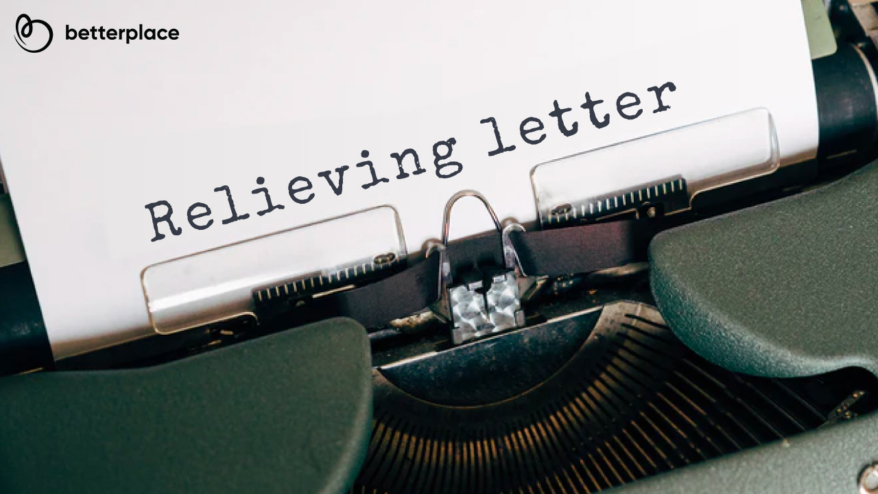 Relieving Letter Templates