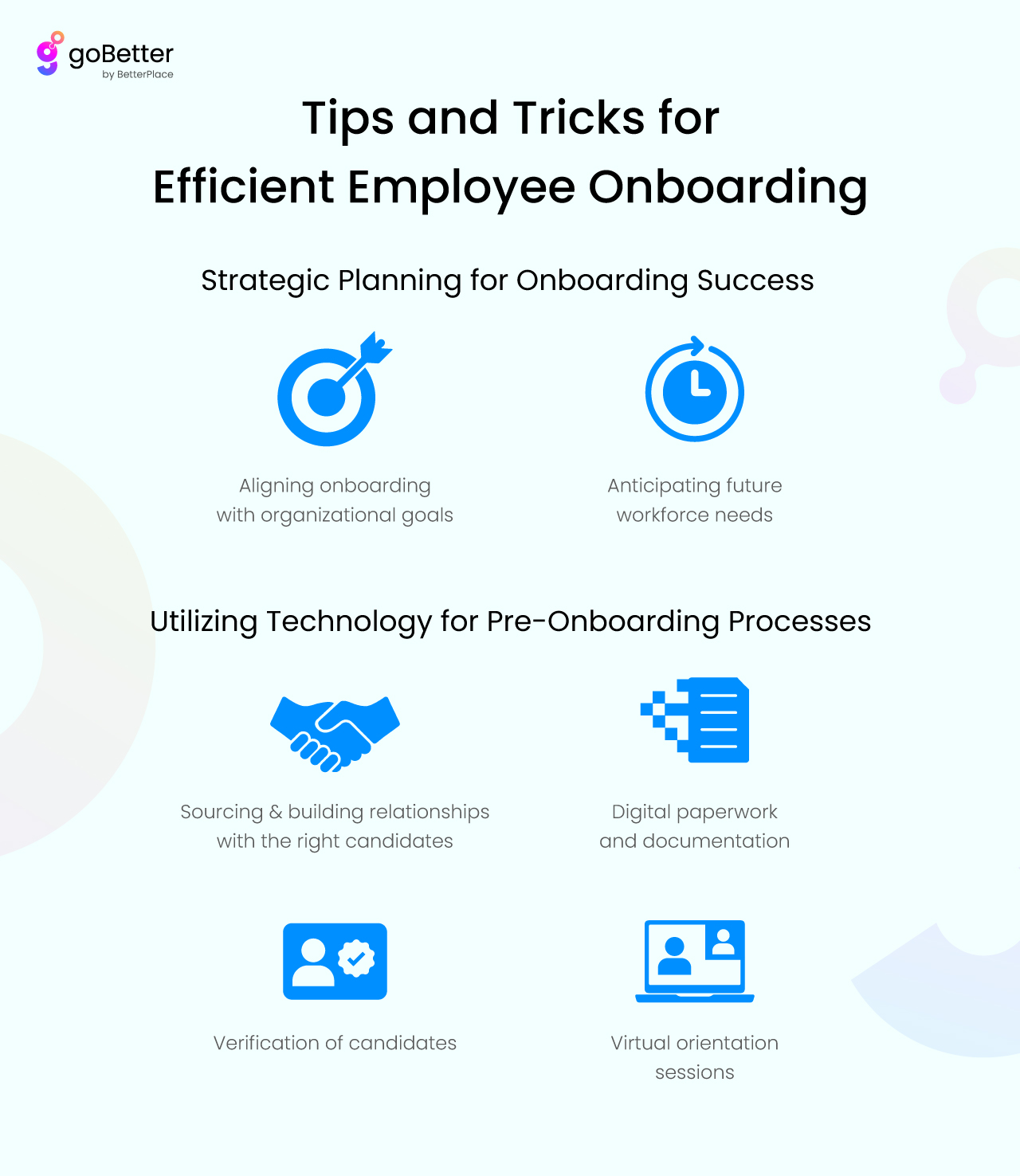 Tips and Tricks for Efficient Employee Onboarding- goBetter 